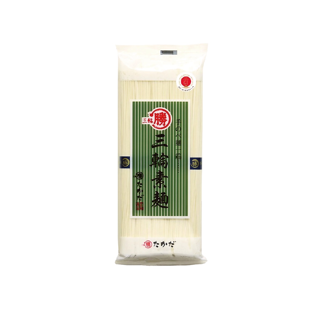 マル勝高田 三輪素麺 シマ 250g 5束