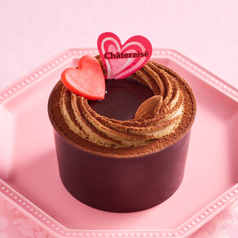 コーヒー香るキャラメルショコラケーキ